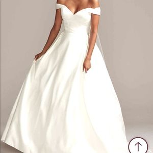 David’s Bridal wedding dress